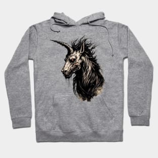 Creepy Unicorn Hoodie